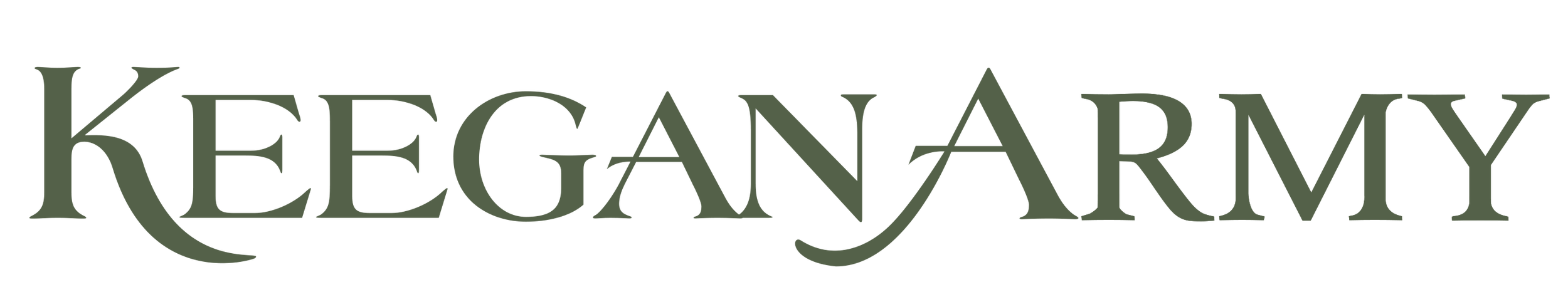 Keegan Army — Running in Accord