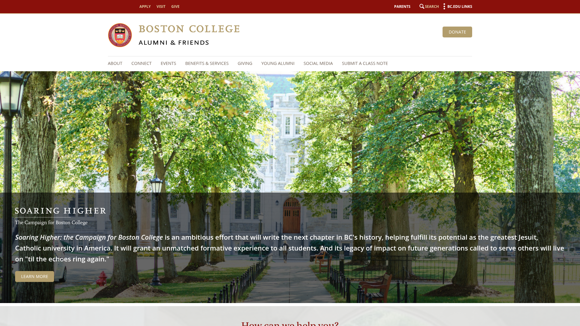 Boston College Alumni Association — Alumni in Boston
