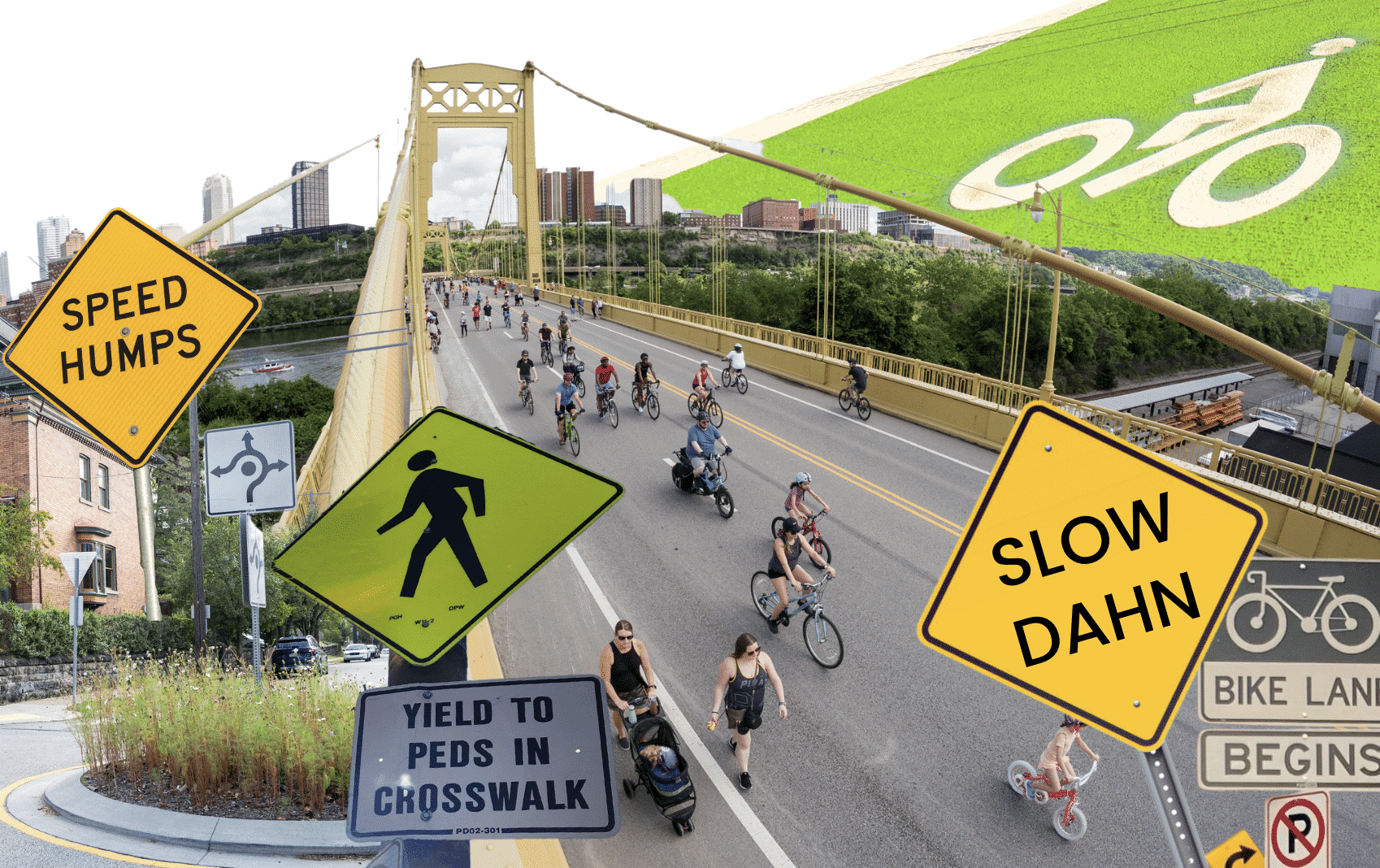 BikePGH — Road in Pittsburgh
