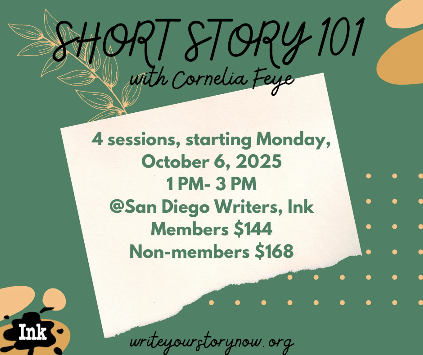 San Diego Writers, Ink — Creative Writing in San Diego
